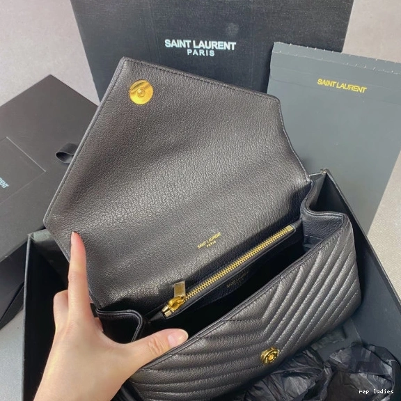 Repladies REP shoulder Medium YSL leather bag-24*17*6.5cm 0806